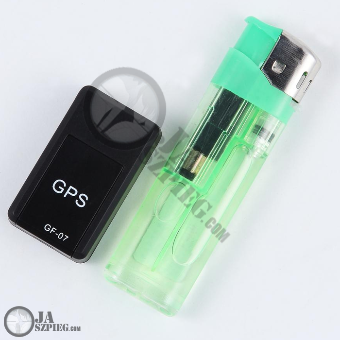 Miniaturowe rozmiary podsłuchu z magnesem - Mini lokalizator A-GPS i Podsłuch LBS - GF-07