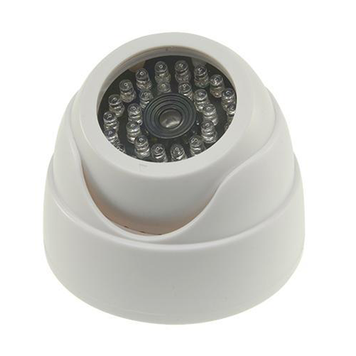 Fałszywe kamery dome - Atrapy - Symulacja półkula/Kopuła – Kolor biały
